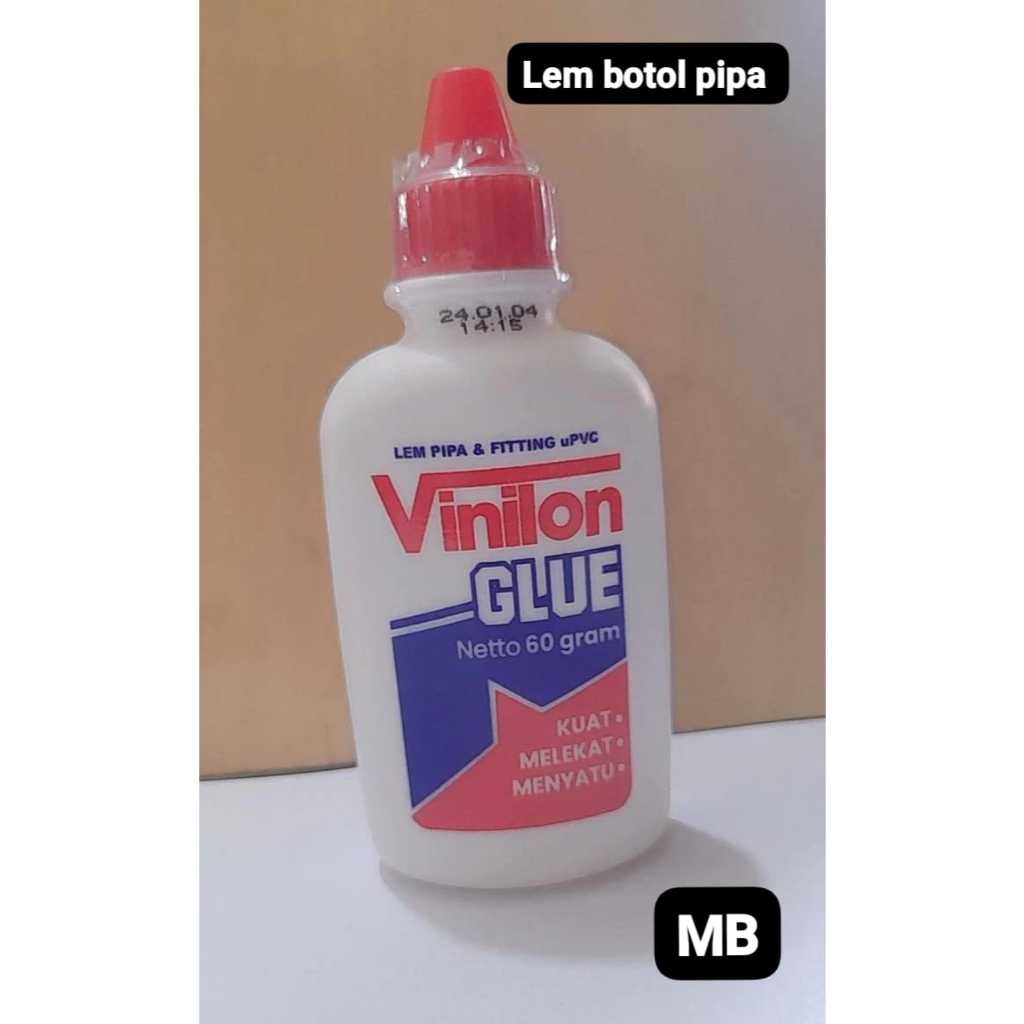 Lem VINILON PVC 60 Gram / Lem Pipa / Lem Fitting PVC / Lem Botol