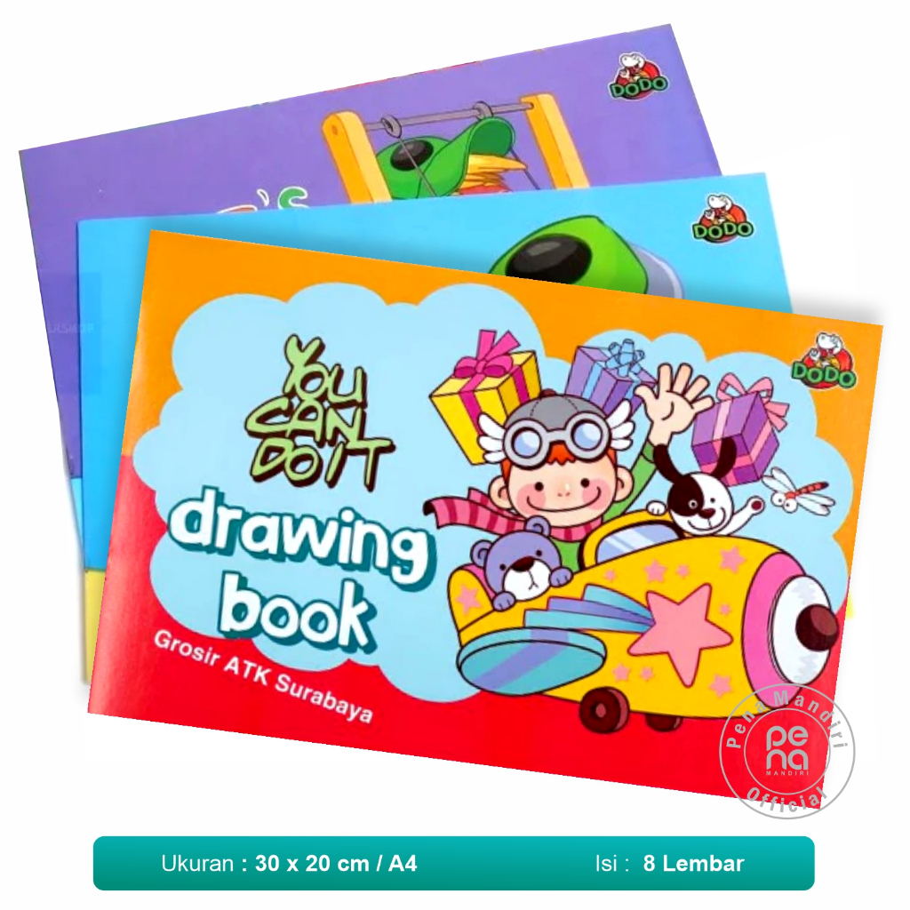 

Buku Gambar A4 Dodo Drawing Book A4 Karakter