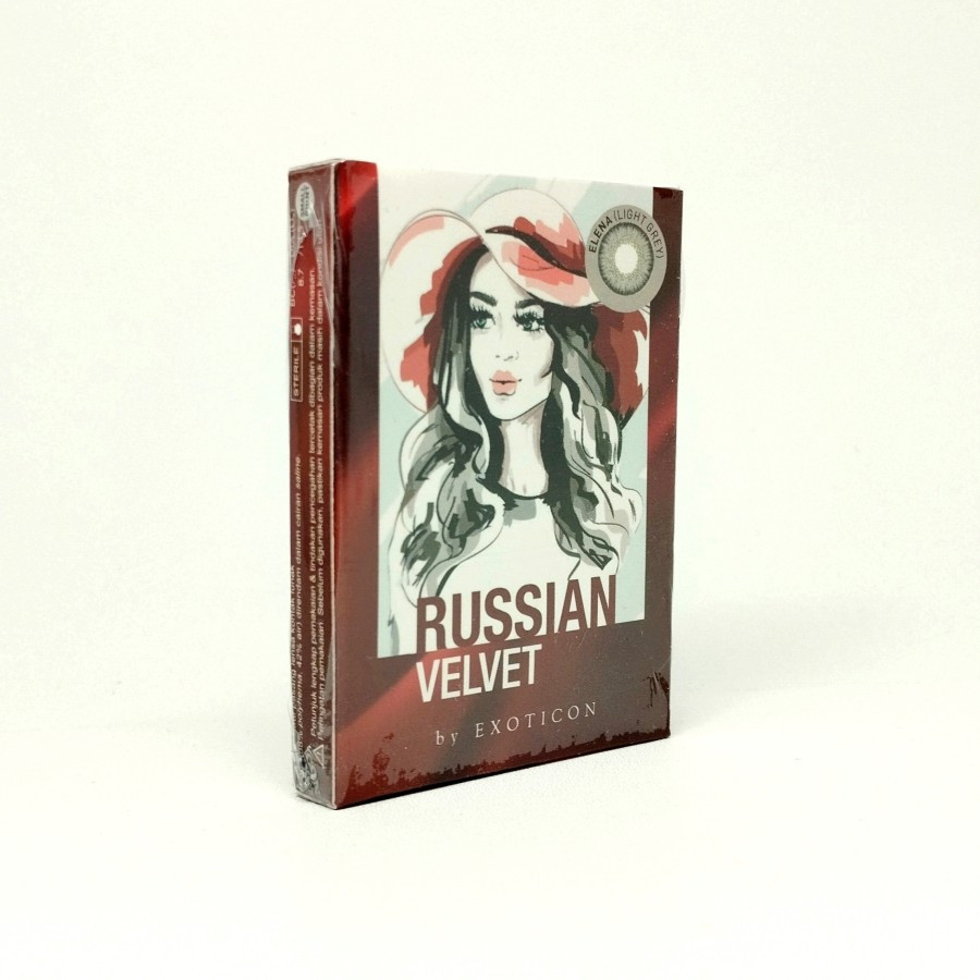 Mikeda -SOFTLENS X2 RUSSIAN VELVET IRINA GREY