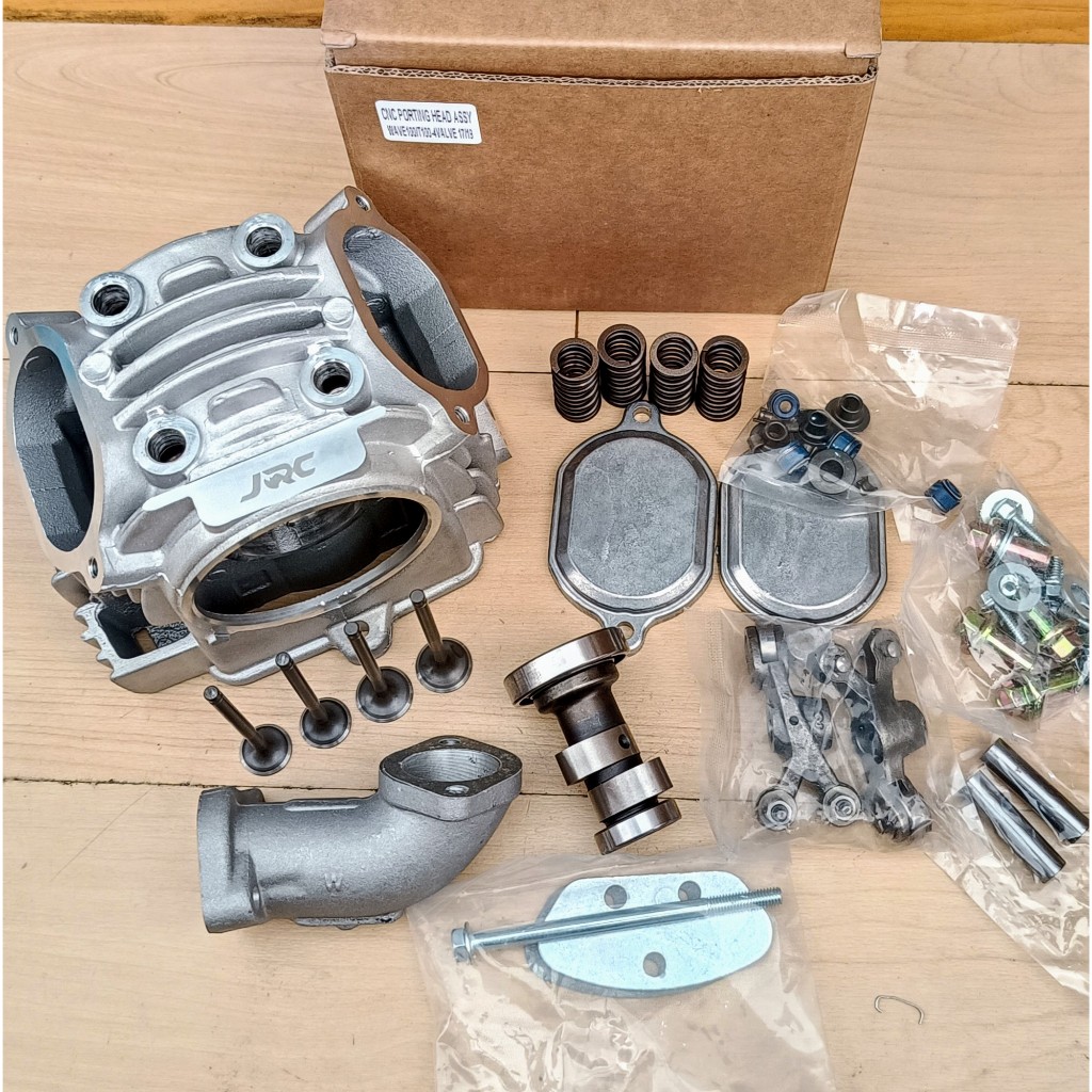 CYLINDER KOP HEAD ASSY GRAND WIN 4 KLEP 19 17 MM PORTING CNC JRC C SERIES