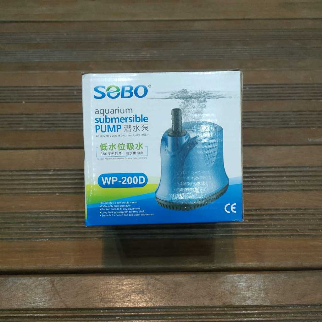 Pompa Celup Aquarium Original Sobo WP 200D 1800 L/H Kolam Ikan