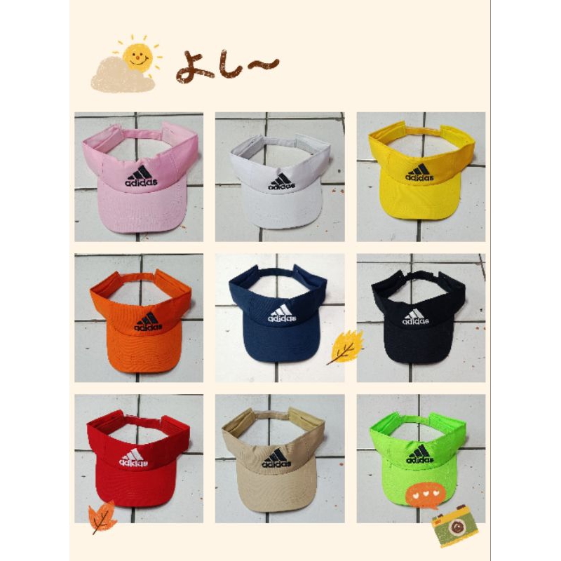 Topi senam bordi adidas/Topi senam terbaru wanita