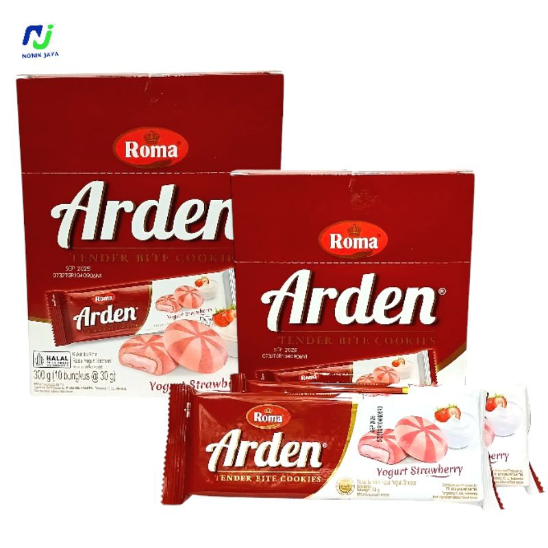 

Roma Arden Yogurt Strawberry Box Isi 10 Pcs@30g