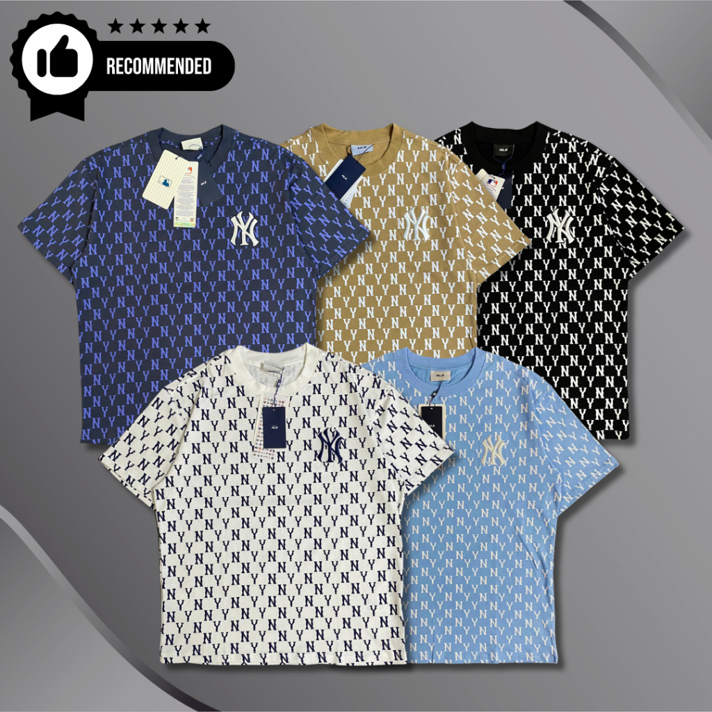 [ vvip quality ] kaos mlb t-shirt atasan lengan pendek pria dewasa unisex kaos full motif best selle