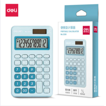 

Deli Desktop Calculator / Kalkulator meja mini portable / 1200