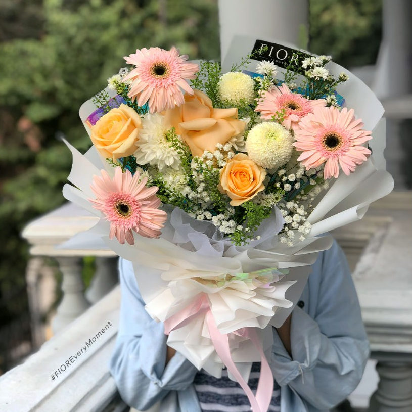 ENDEARING BOUQUET [ FRESH FLOWER / BUNGA ASLI ]
