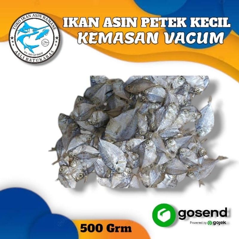 

Ikan asin petek asli batukaras gesek petek