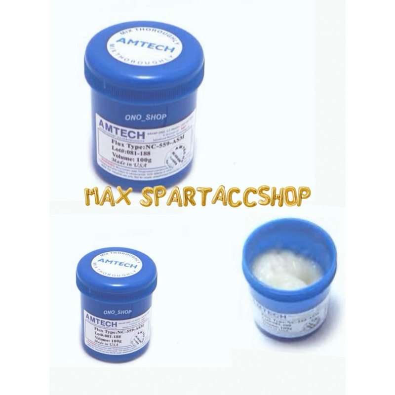 

Pasta Solder - Flux Amtech Type NC-559-ASM - 100 Gram