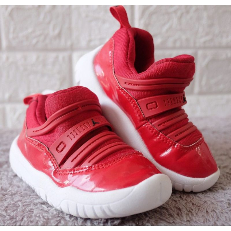 Sepatu Anak Murahh Nike Air Jordan 11 Retro Little Flex TD Gym Red-Preloved