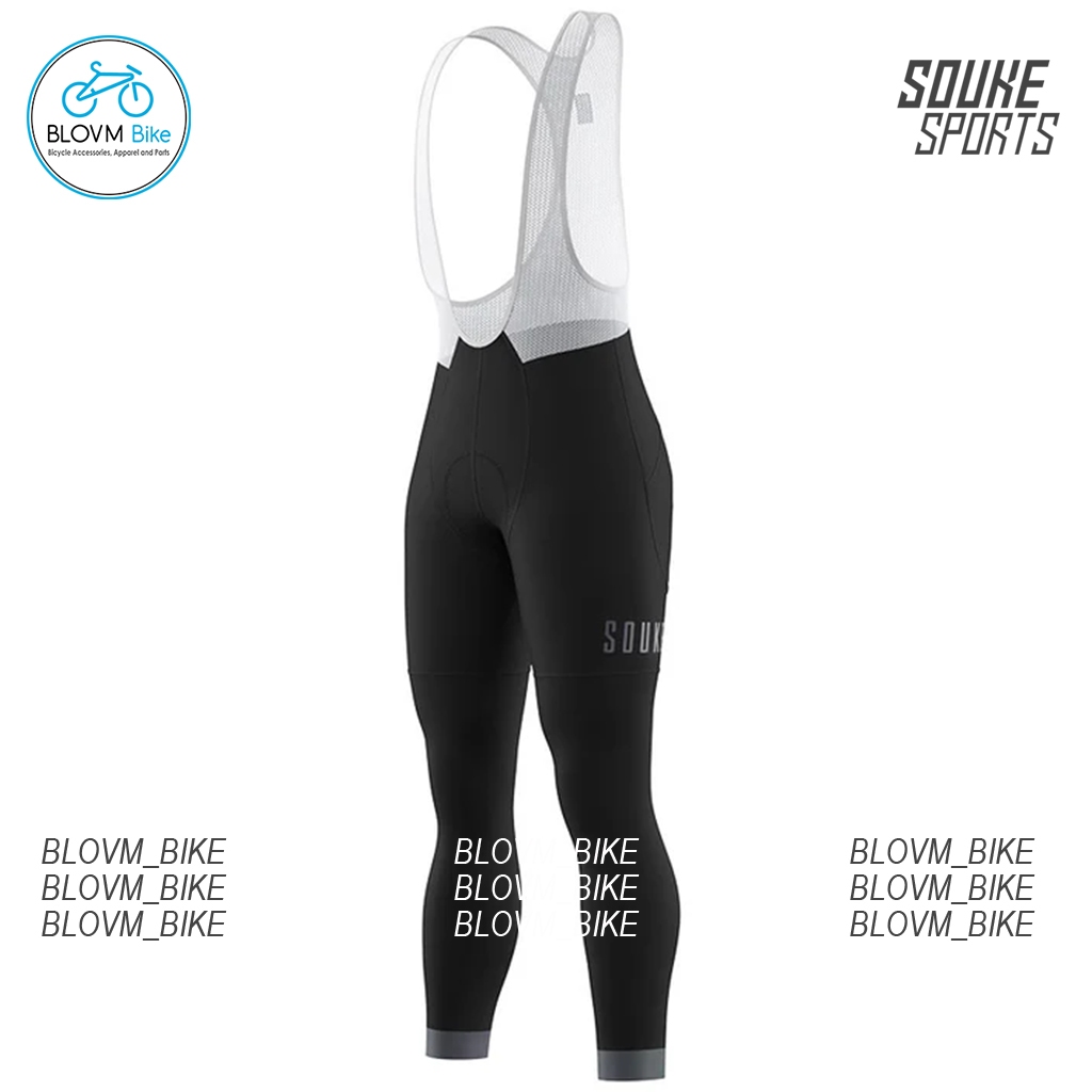 Celana Bib Sepeda SOUKE SPORTS BL2601 Unisex Bib Panjang Long Bib Roadbike