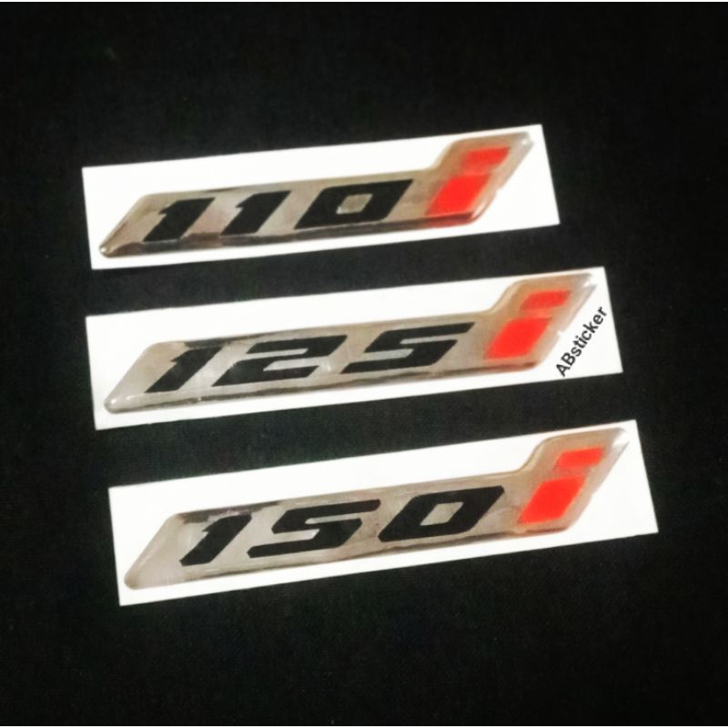 EMBLEM 110i 125i 150i STIKER EMBLEM HONDA VARIO