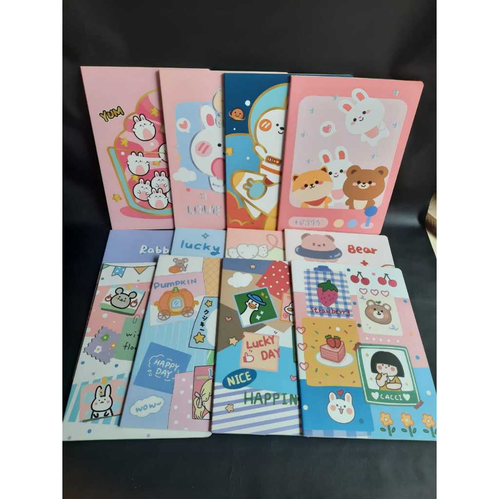 

MIKIREI KAWAII Exercise Lined Notebook Buku Tulis Garis B5