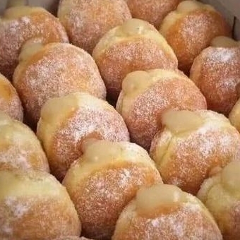 

Bomboloni Kentang Vla Durian isi 12pcs