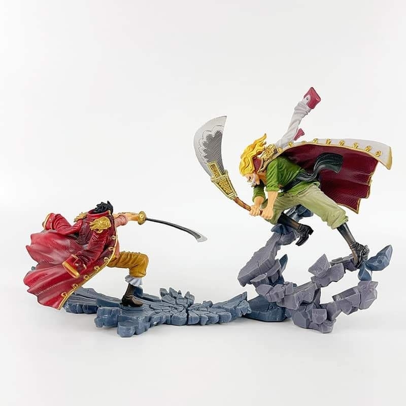 mainan action figure edward new gate vs gold d roger One piece tinggi sekitar 5 inch statue Detail b