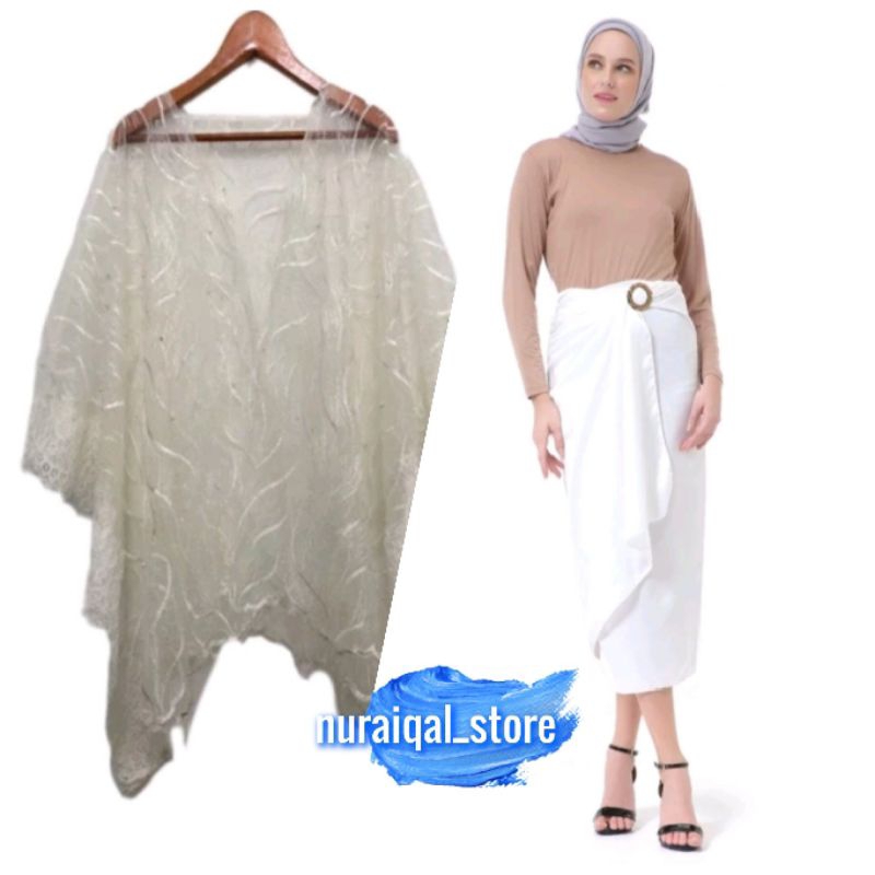 SETELAN KEBAYA CAPE TILE BROKAT PREMIUM ROK SATIN BRIDESMAID BAJU KONDANGAN PESTA KEBAYA MEDAN KEKIN