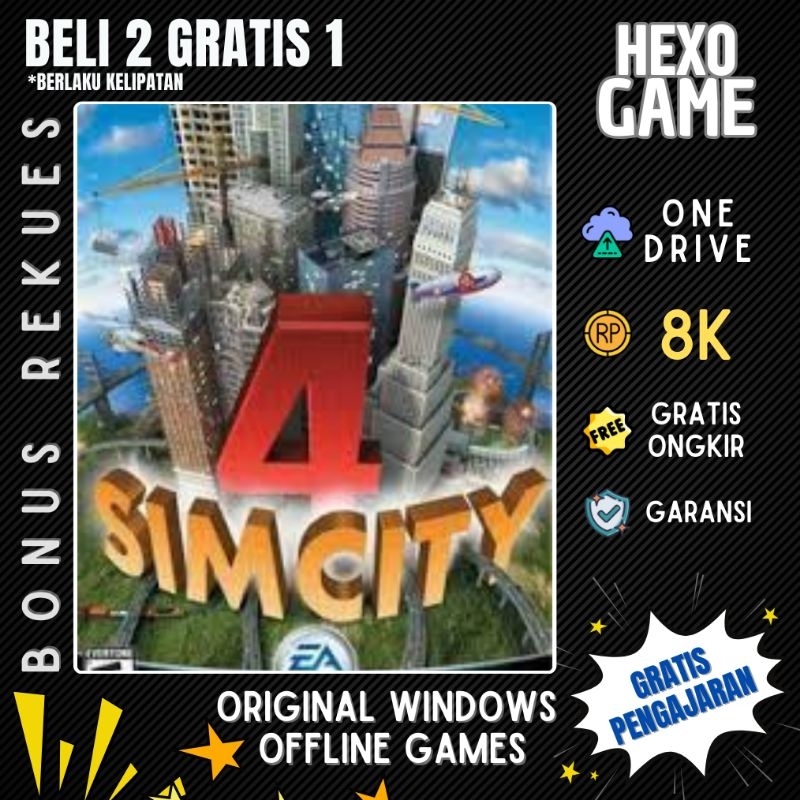 SIM CITY 4 - GAME PC - GAME LAPTOP - LINK DOWNLOAD