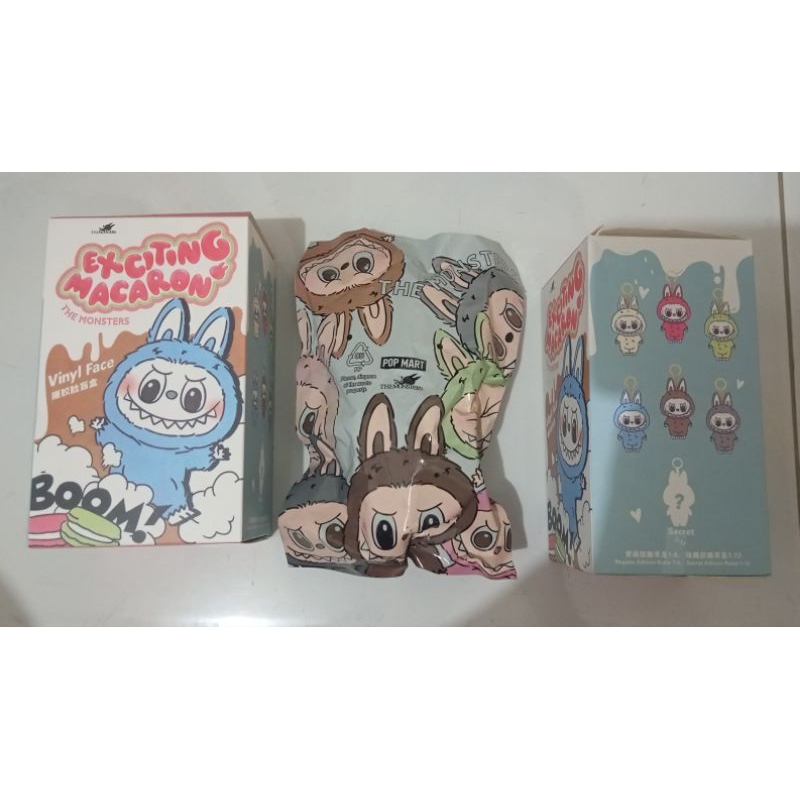 Boneka Labubu Exciting Macaron Labubu the Monster
