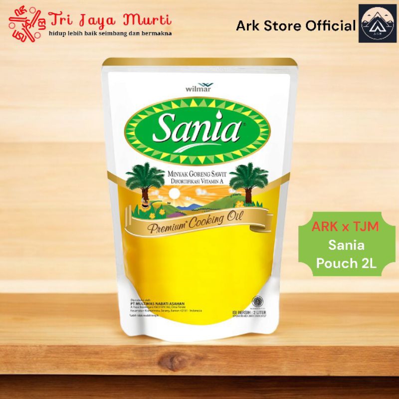 

Sania minyak goreng 2L pouch premium cooking oil