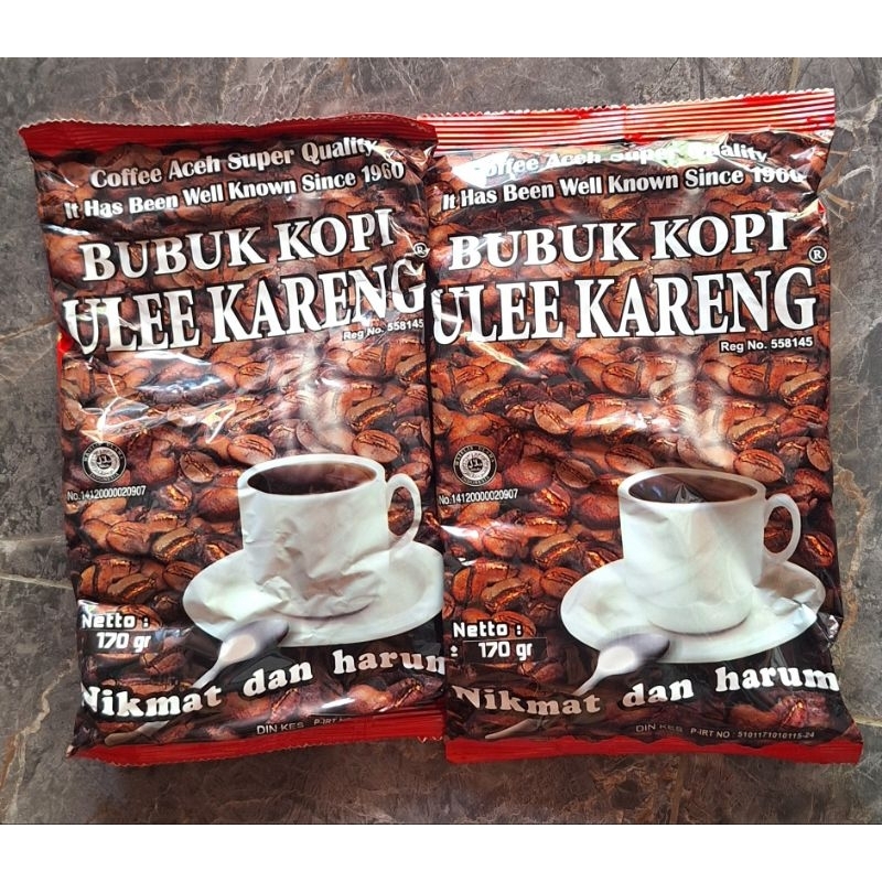 

Bubuk Kopi Ulee Kareng Robusta Khas Aceh 170 gram di Jakarta