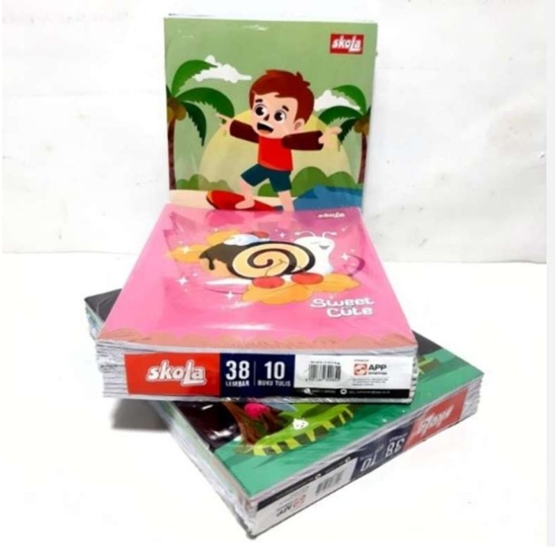 

Buku tulis SKOLA ISI 38 lembar