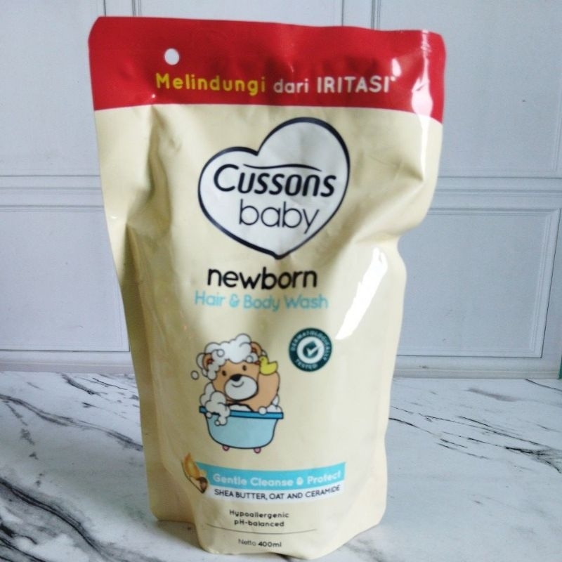 Cusson Baby Newborn Hair & Body Wash Refill 400 ml