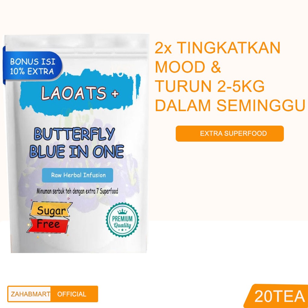 

Bunga Telang Penurun Berat Badan Minuman Diet Pelangsing Badan Teh Bunga Telang Organik Laoats (20tea)