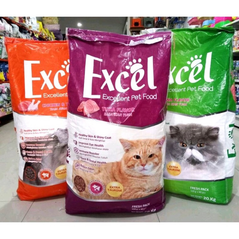 Excel Adult 20Kg | Makanan kucing dewasa
