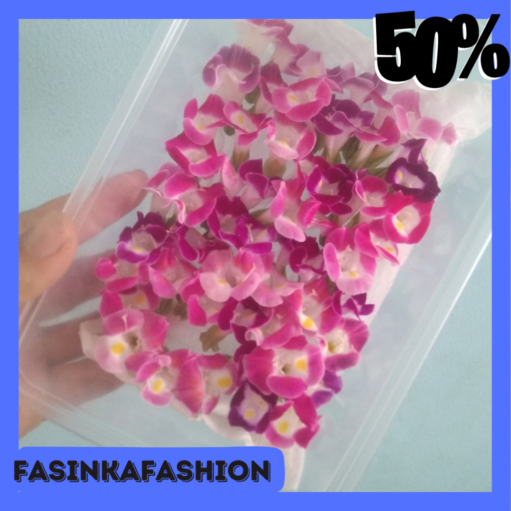 

DISKON TERONIA EDIBLE FLOWER // FLOWER EDIBLE ISI 30PICS