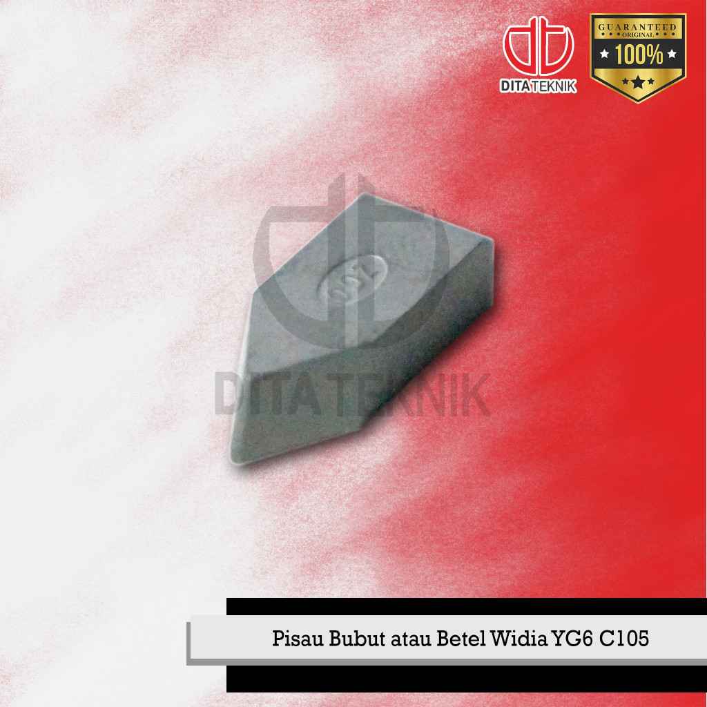 Pisau Bubut atau Betel Widia YG6 Type C105 / C120