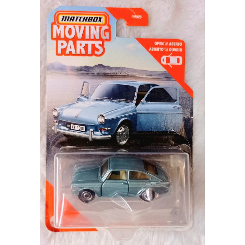 Matchbox Moving Parts 1965 Volkswagen Type 3 Fastback