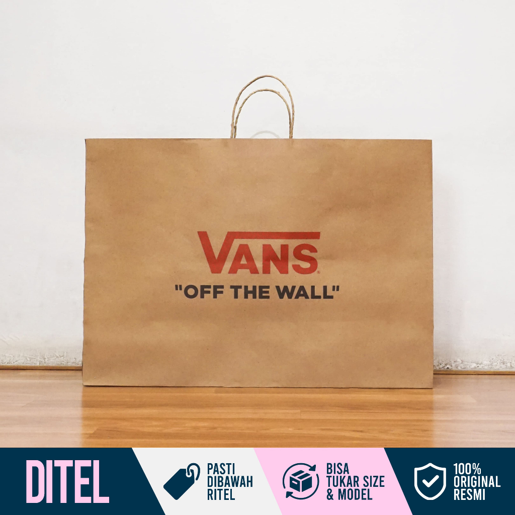 

Paperbag Vans Off The Wall Brown