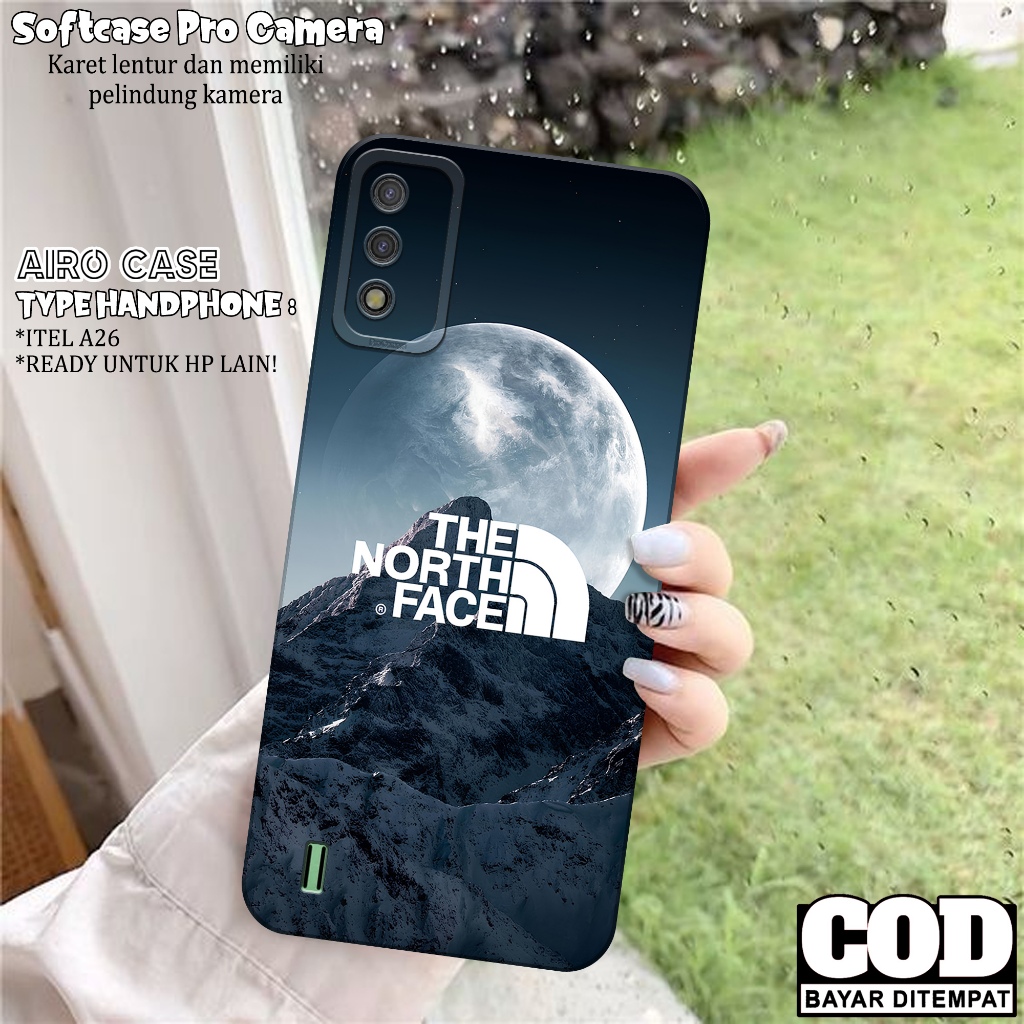 Case ITEL A26 - Softcase ITEL A26 - Fashion Case BRANDED - Casing ITEL A26 - Softcase Pro Camera - T