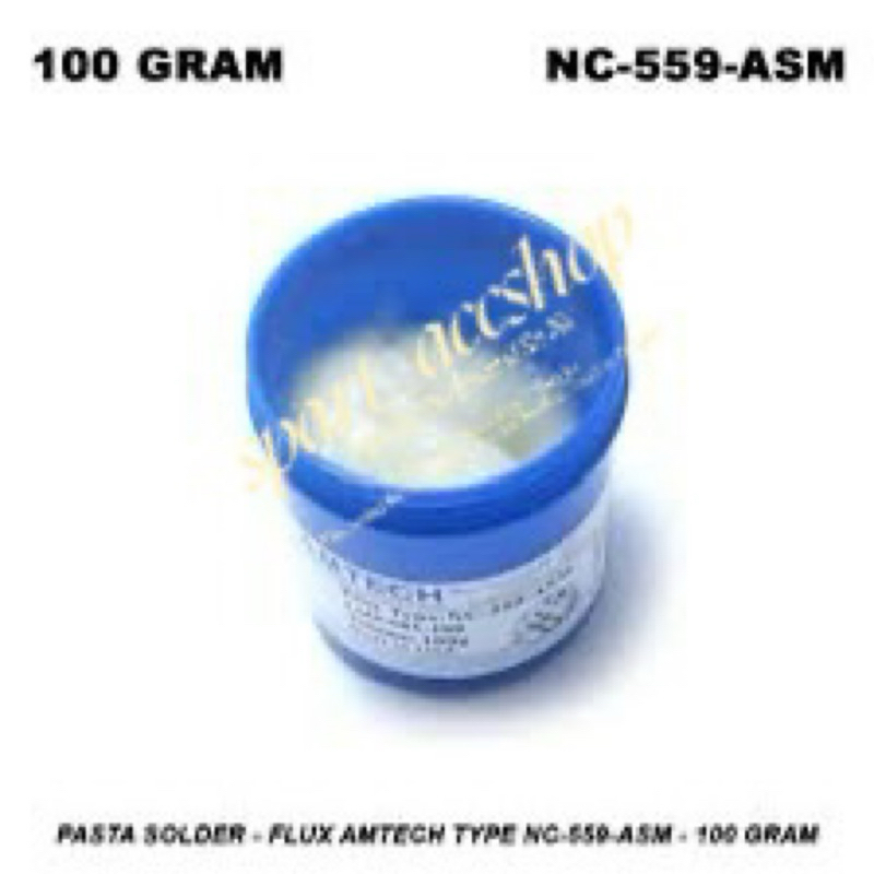 

Pasta Solder - Flux Amtech Type NC-559-ASM - 100 Gram