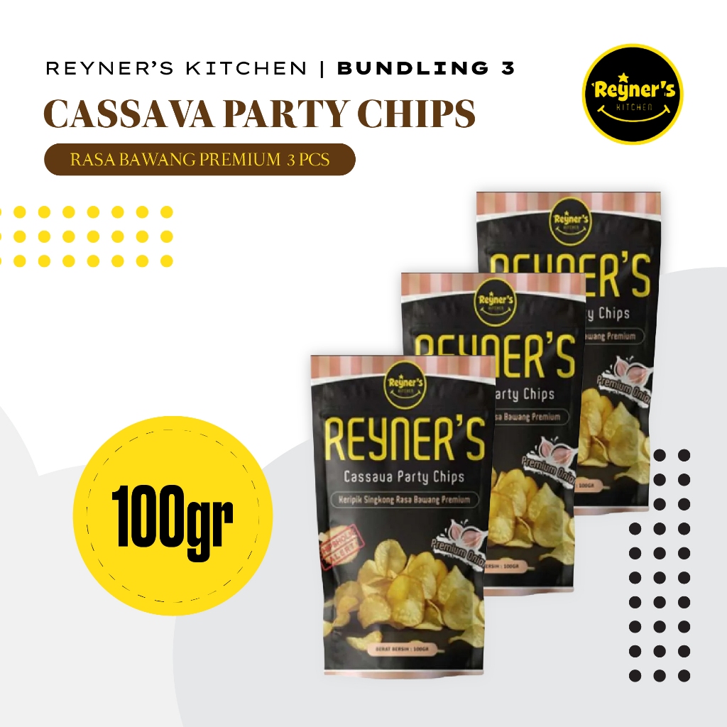 

Reyner's Bundling 3 (3 Onion Cassava Chips)