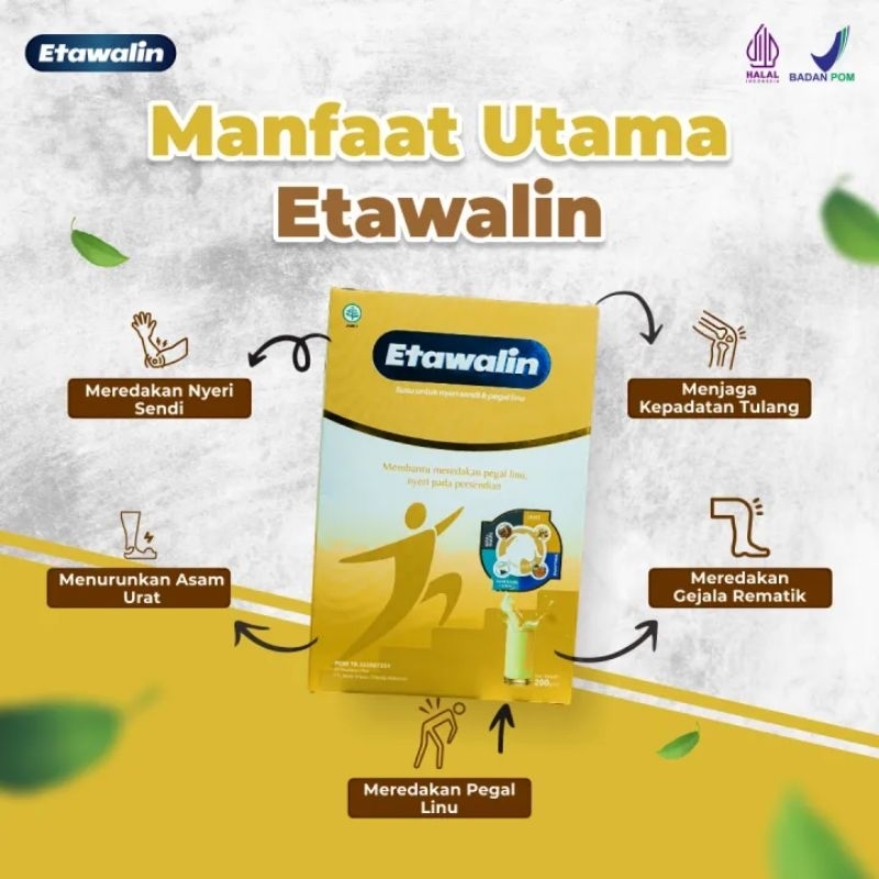 

ETAWALIN - Susu Kambing Etawa Atasi Rematik Nyeri Sendi Jaga Kesehatan Tulang Asam Urat Pegal Linu
