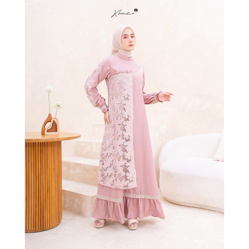 KHANZA DRESS ZALIFA ORIGINAL