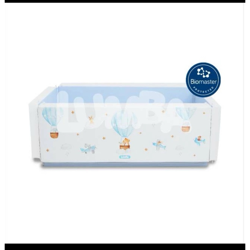 PRELOVED Lumba Bumperbad blue balloon beserta Playhouse blue lumba