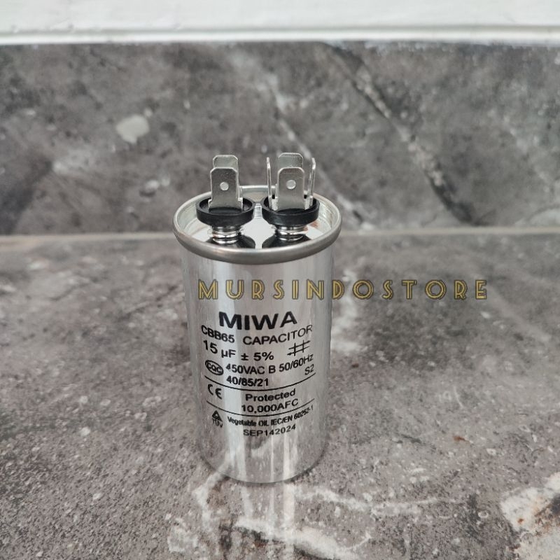 KAPASITOR AC 15 MIKRO / KAPASITOR AC 15 UF