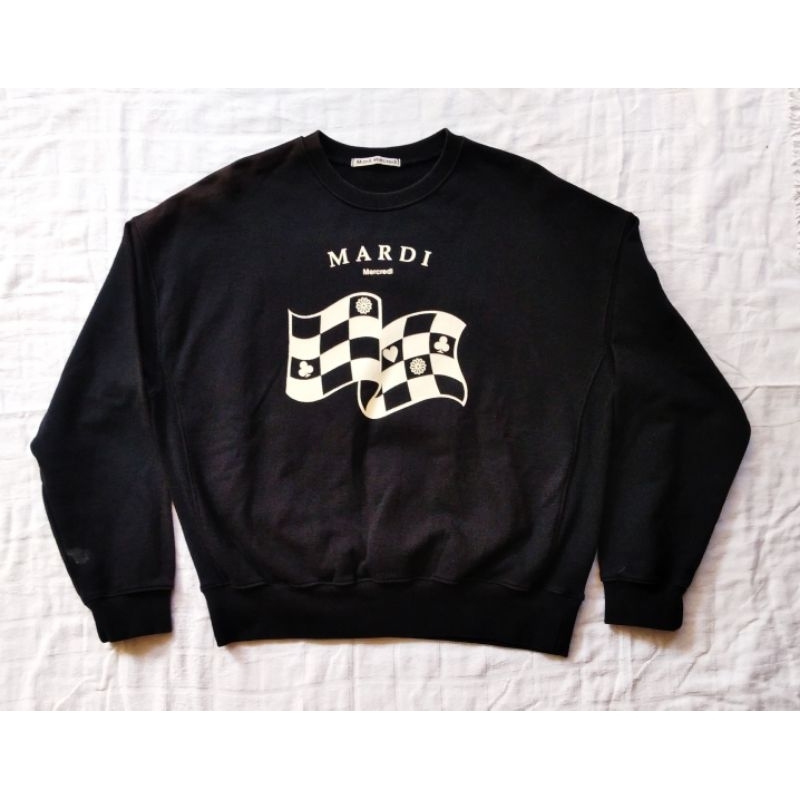 crewneck MARDI MERCREDI authentic second