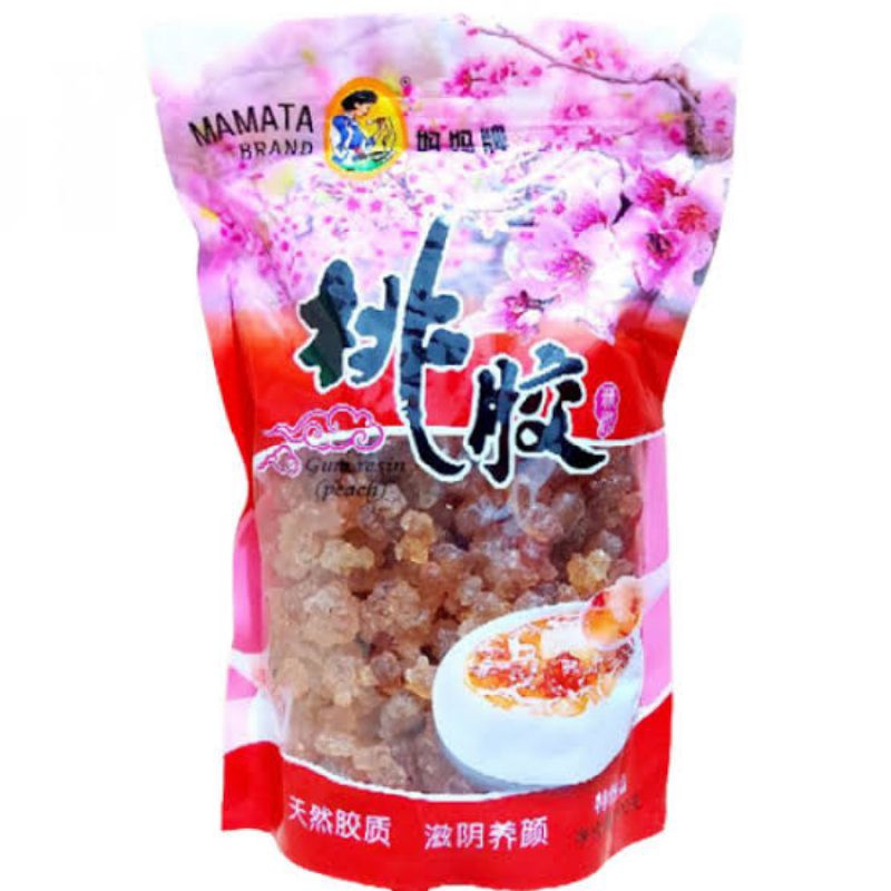 

Mamata Peach Gum 500g / Getah Buah Persik Kering