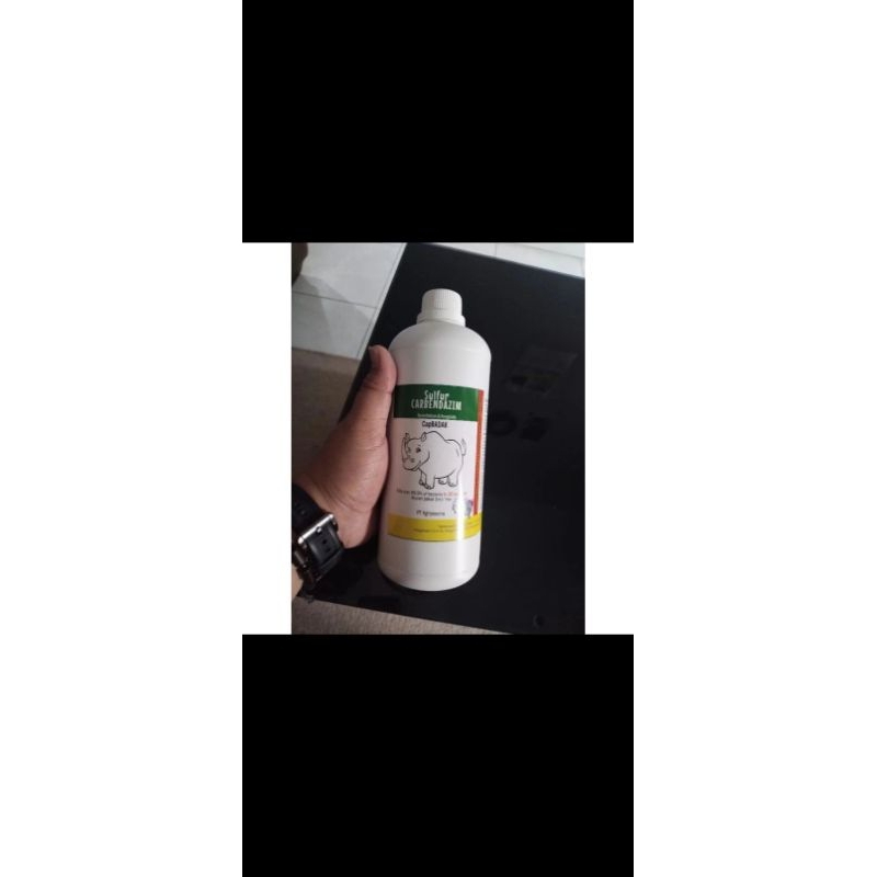 Disinfectan Fungisida cap badak carbendazim sulfur 1 liter