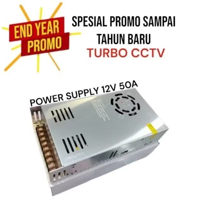 PSU 50A 12V  600W Power Supply 12Volt 50 Amper TRAFO/TRAVO INDOOR