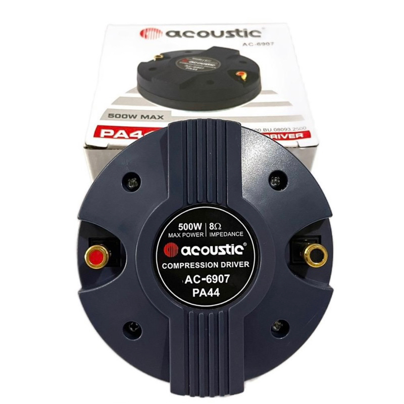 Driver tweeter Acoustic AC-6907 PA44 500W MAX | Driver Tweeter ACOUSTUC AC6907 PA44