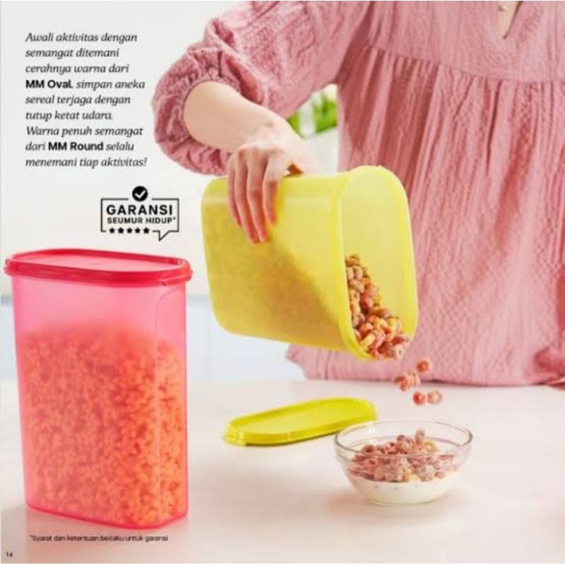 MM Oval 4 Tupperware