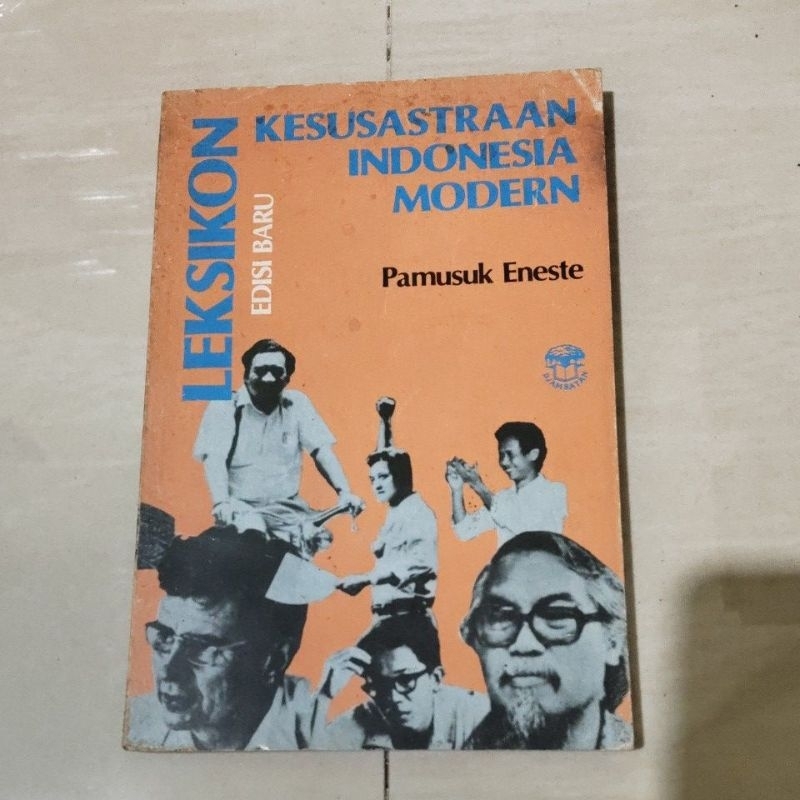 BUKU ORI LEKSIKON KESUSASTRAAN INDONESIA MODERN PENERBIT DJAMBATAN