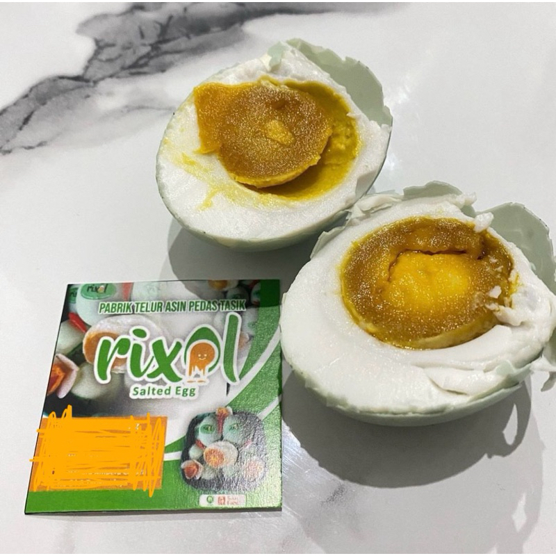 

(RIXOL SALTED EGG) TELUR ASIN ORIGINAL OLEH OLEH TASIK