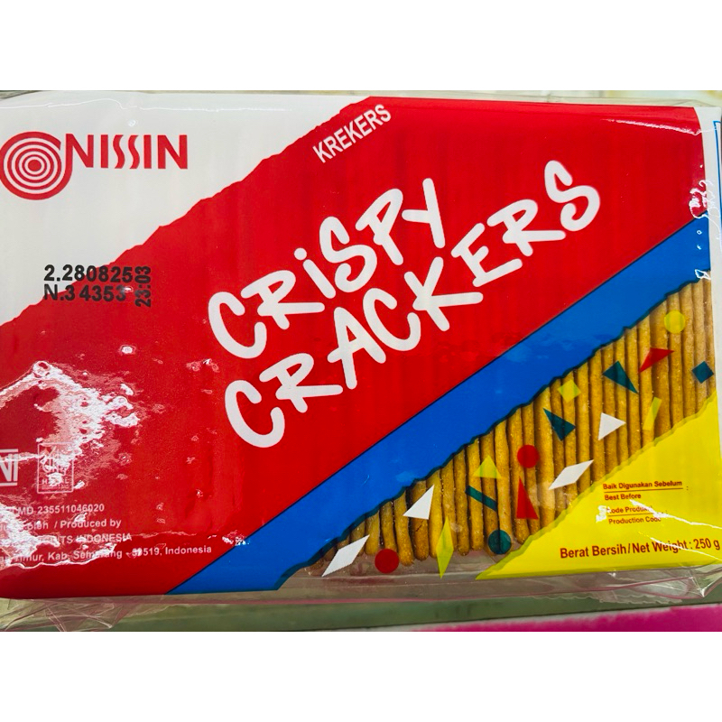 

Nissin Crispy Creackers 250 gram