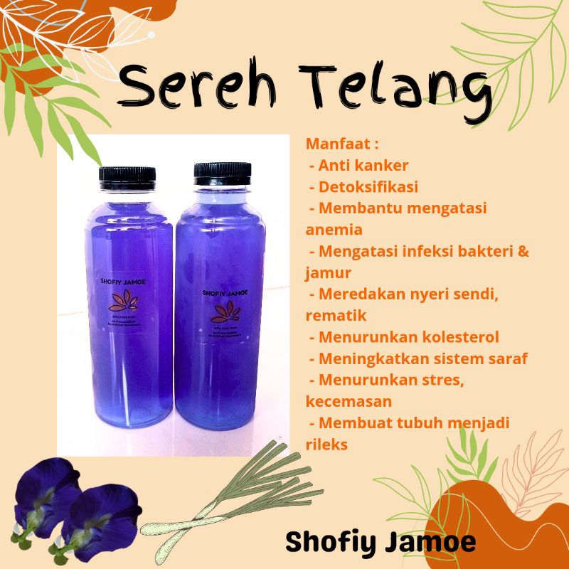 

Teh Sereh Telang Minuman Herbal Kaya Anti Oksidan