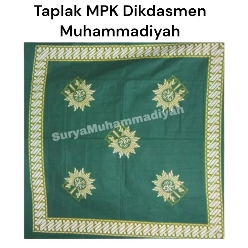 Taplak meja NA, Pemuda, MPK Dikdasmen Muhammadiyah