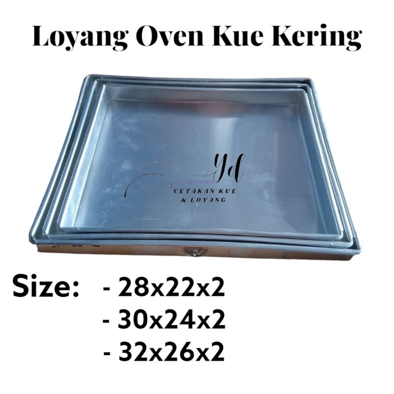 Loyang Kue Kering / Loyang Nampan / Loyang Oven Tebal/ Loyang Oven rekomendasi loyang oven